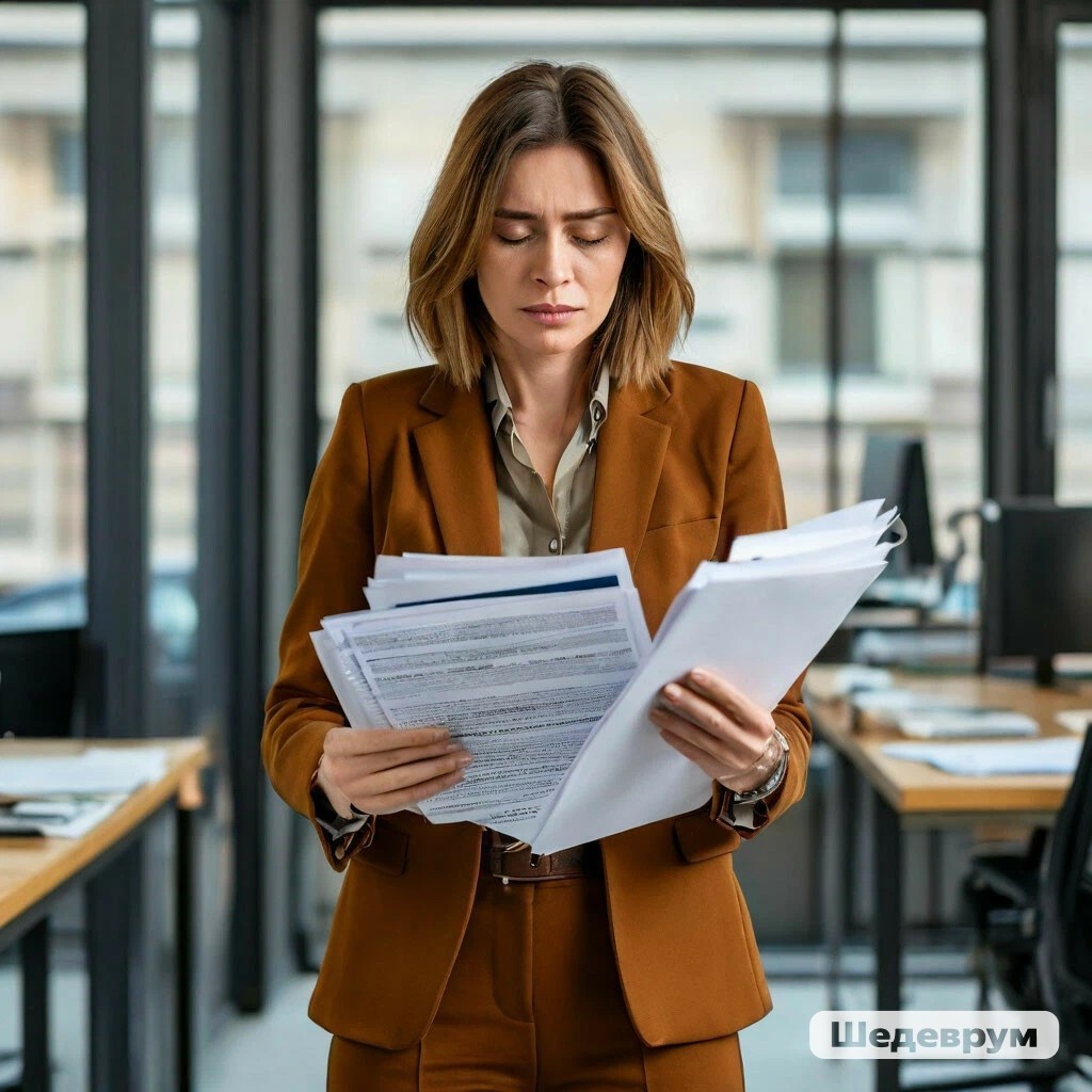 Мария с документами и файлами по поиску её сына в поисковом участке Дели