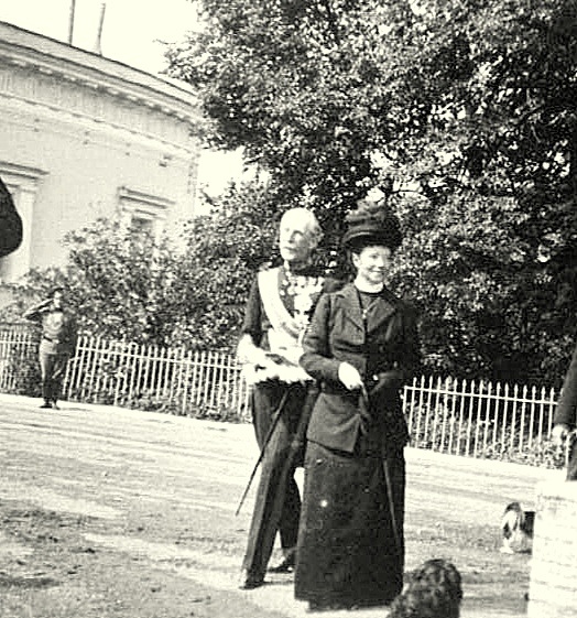 георгий Шервашидзе и Мария Фёдоровна.