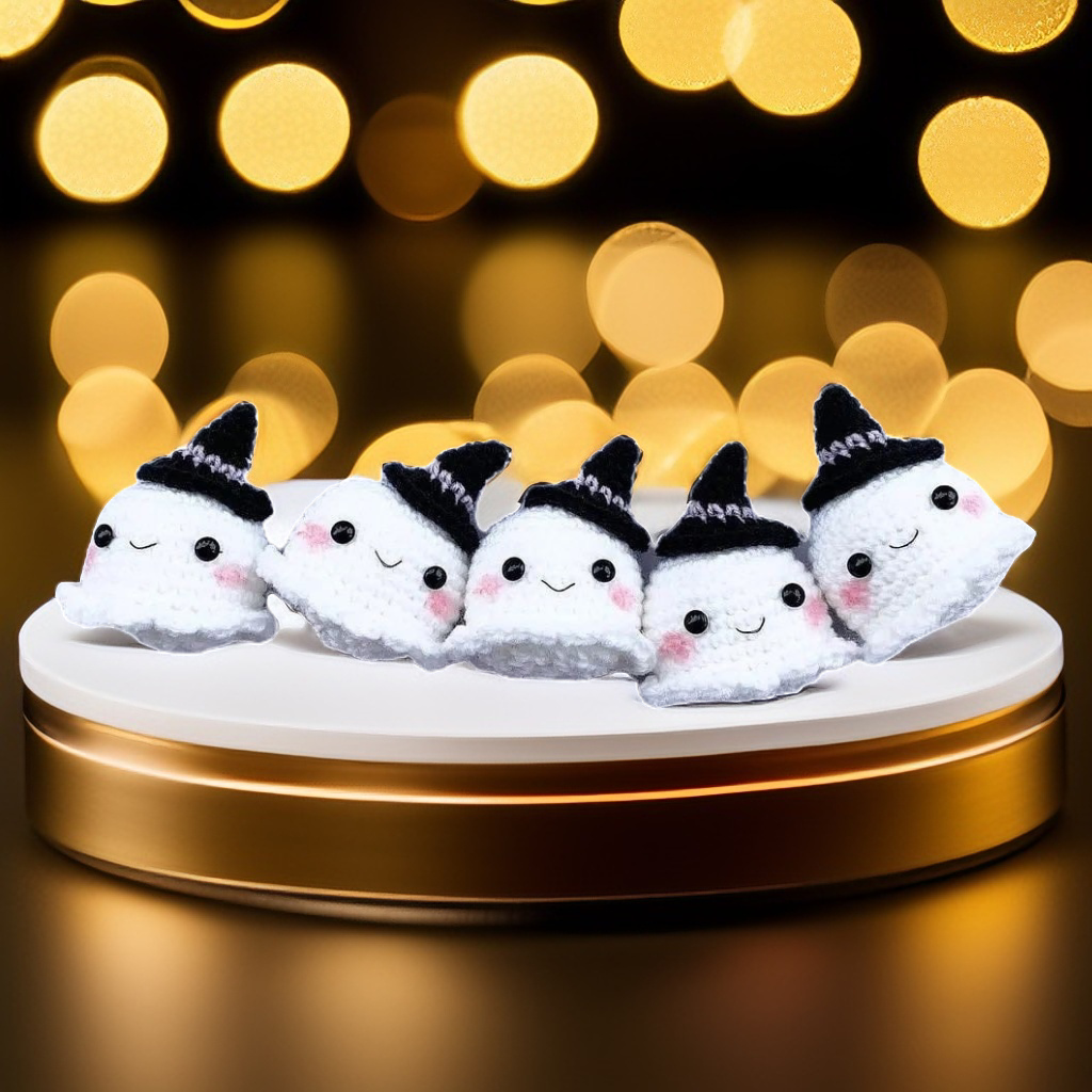 Маленькое привидение, вяжем к Хеллоуину