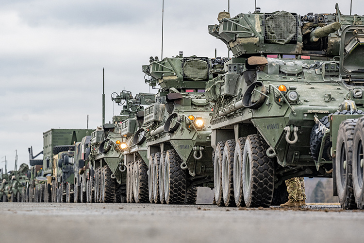    «Полноценно запустить ветку по производству танков Leopard в товарных количествах и пригнать на Украину за раз 1,5 тысячи этих машин — этого делать будут».   
Фото: Armin Weigel / dpa / www.globallookpress.com