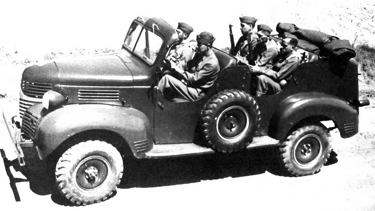 Dodge VC-1 имел грузоподъемность 500 кг