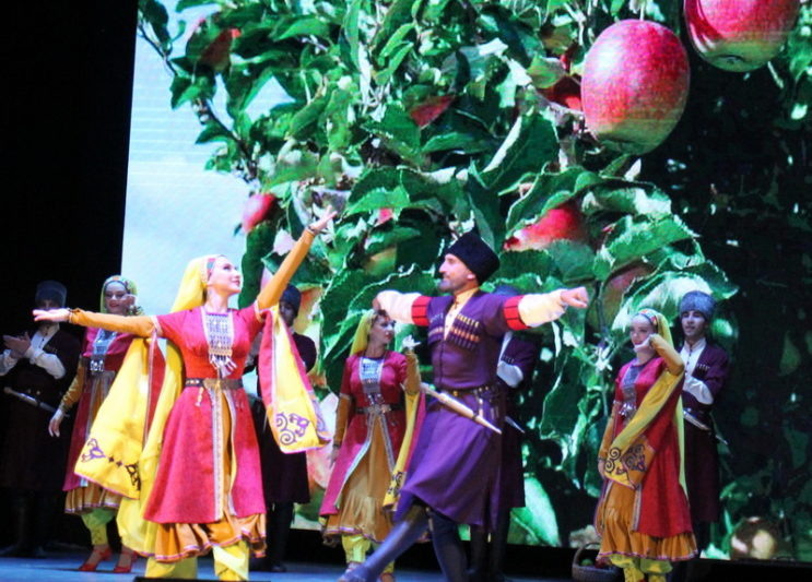    Концерт в Камышине (фото ГБУ Госансамбль «Молодость Дагестана»)