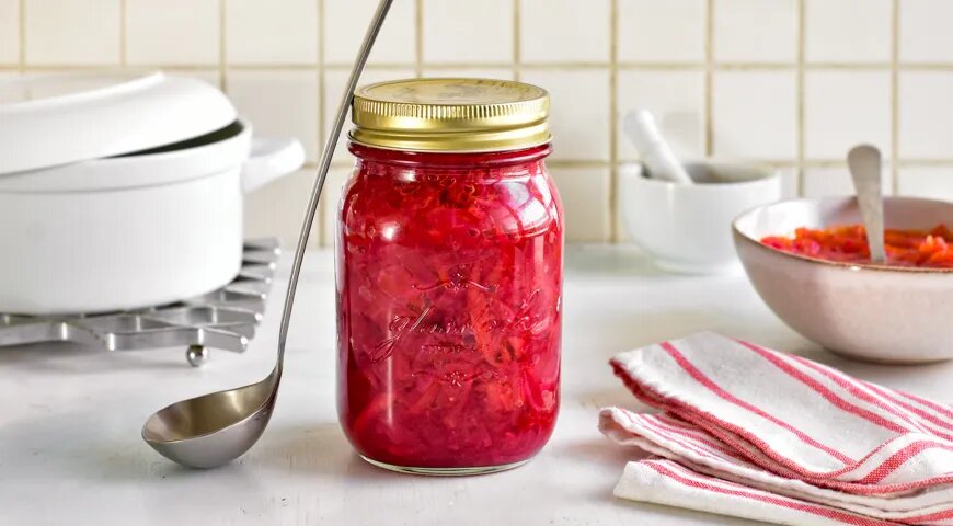  Борщ на зиму в банках