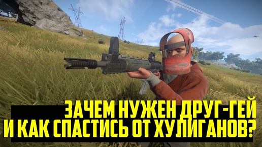 Зачем нужен друг-гей и как спастись от хулиганов? (Rust)