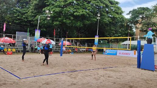 Beach volleyball. Can Tho. Vietnam. 21/09/2024 morning