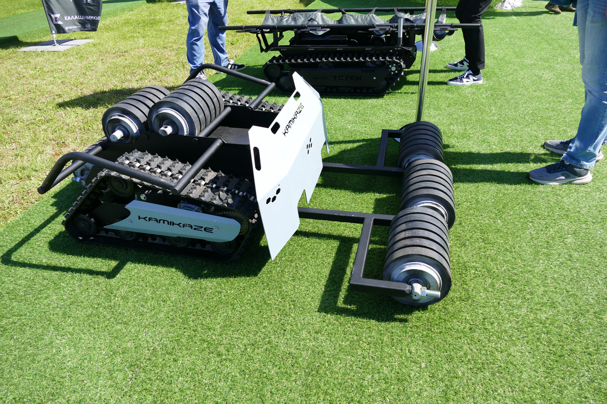 Это довольно простой робот-сапер, относительно недорогой.