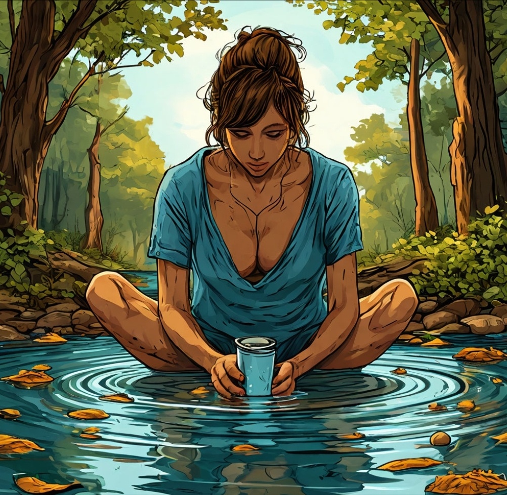 Человек без воды и пищи 