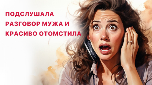 “Вот это поворот!” - удивилась Арина, а муж продолжал разговор, не подозревая о том, что она вернулась