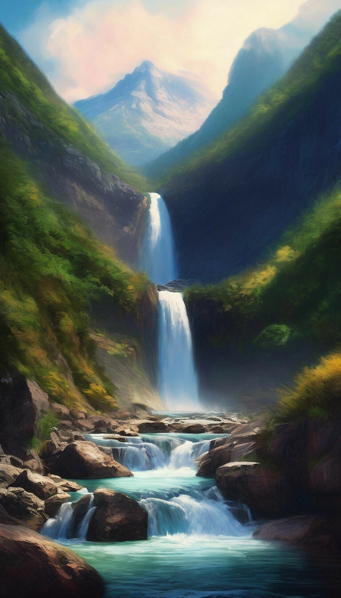 Водопа́д — отвесно падающий с уступа поток воды в реке, пересекающий речное русло.