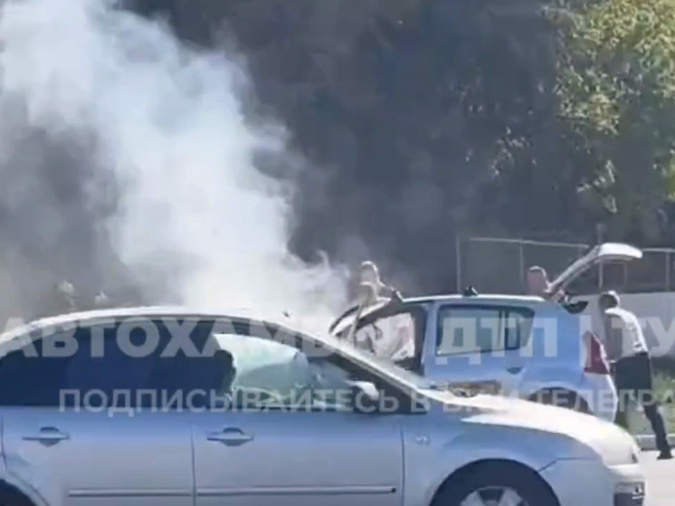     Фото: Telegram-канал "Автохамы и ДТП/Тула"