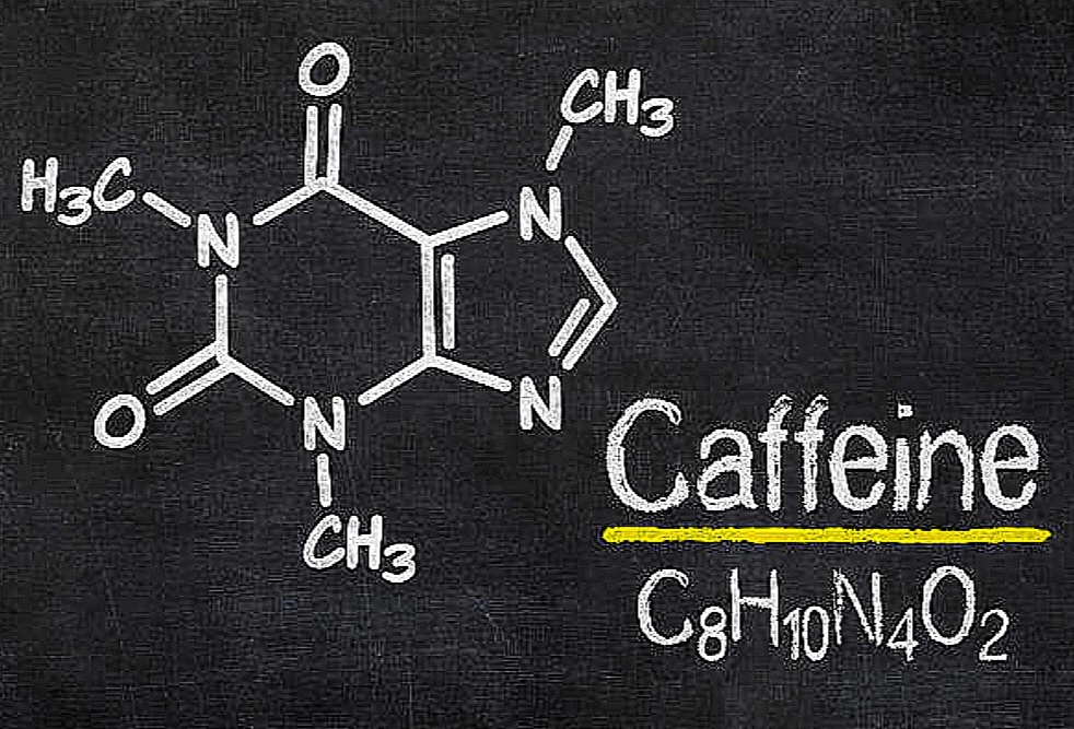 Источник: www.istockphoto.com Формула кофеина.