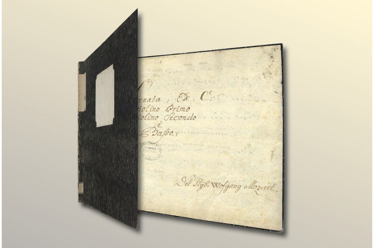 Найденная партитура. Источник: Leipziger Städtischen Bibliotheken.