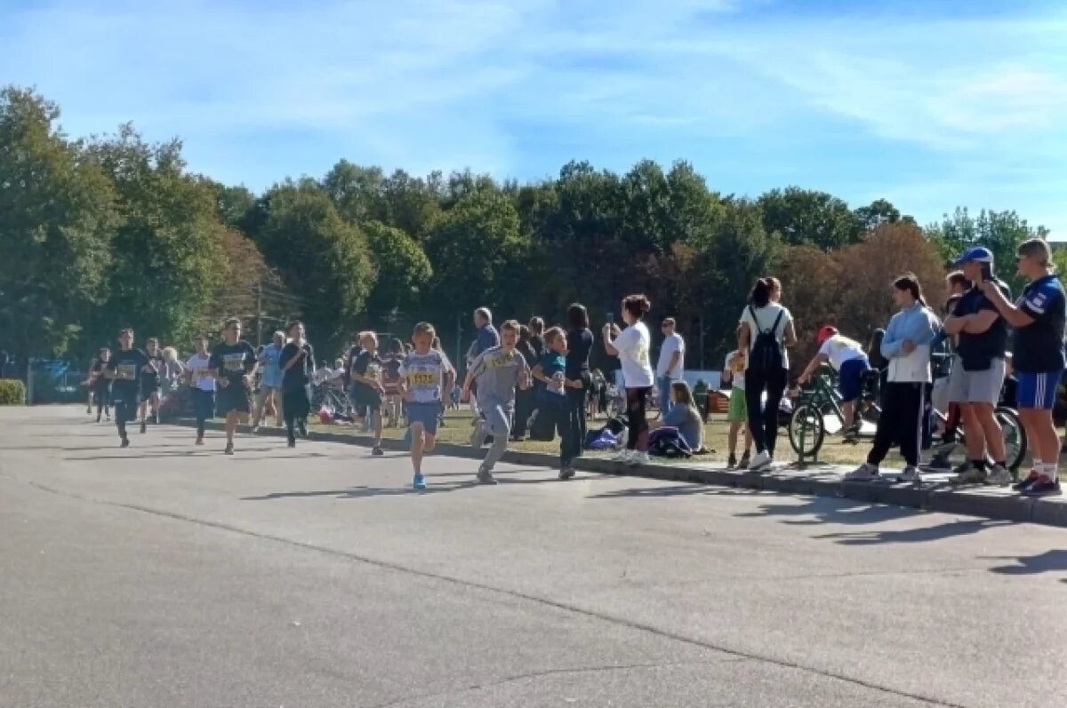    В Тульской области в «Кроссе нации» участвовали около четырех тысяч человек