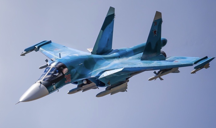 Истребитель-бомбардировщик Су-34