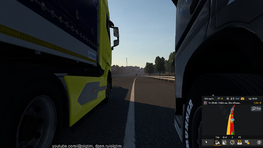 Euro Truck Simulator 2. Везём побыстрее 21т напитков в Британию. Express Pro