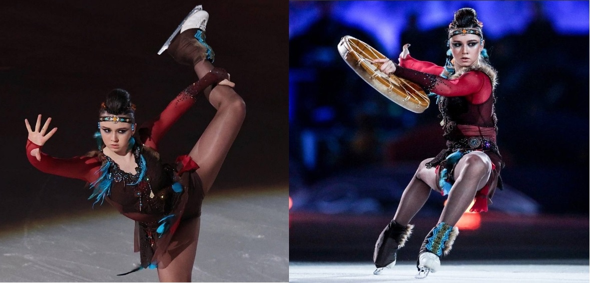 Камила Валиева Турнир шоу программ «Русский вызов» 2023 Показательные выступления