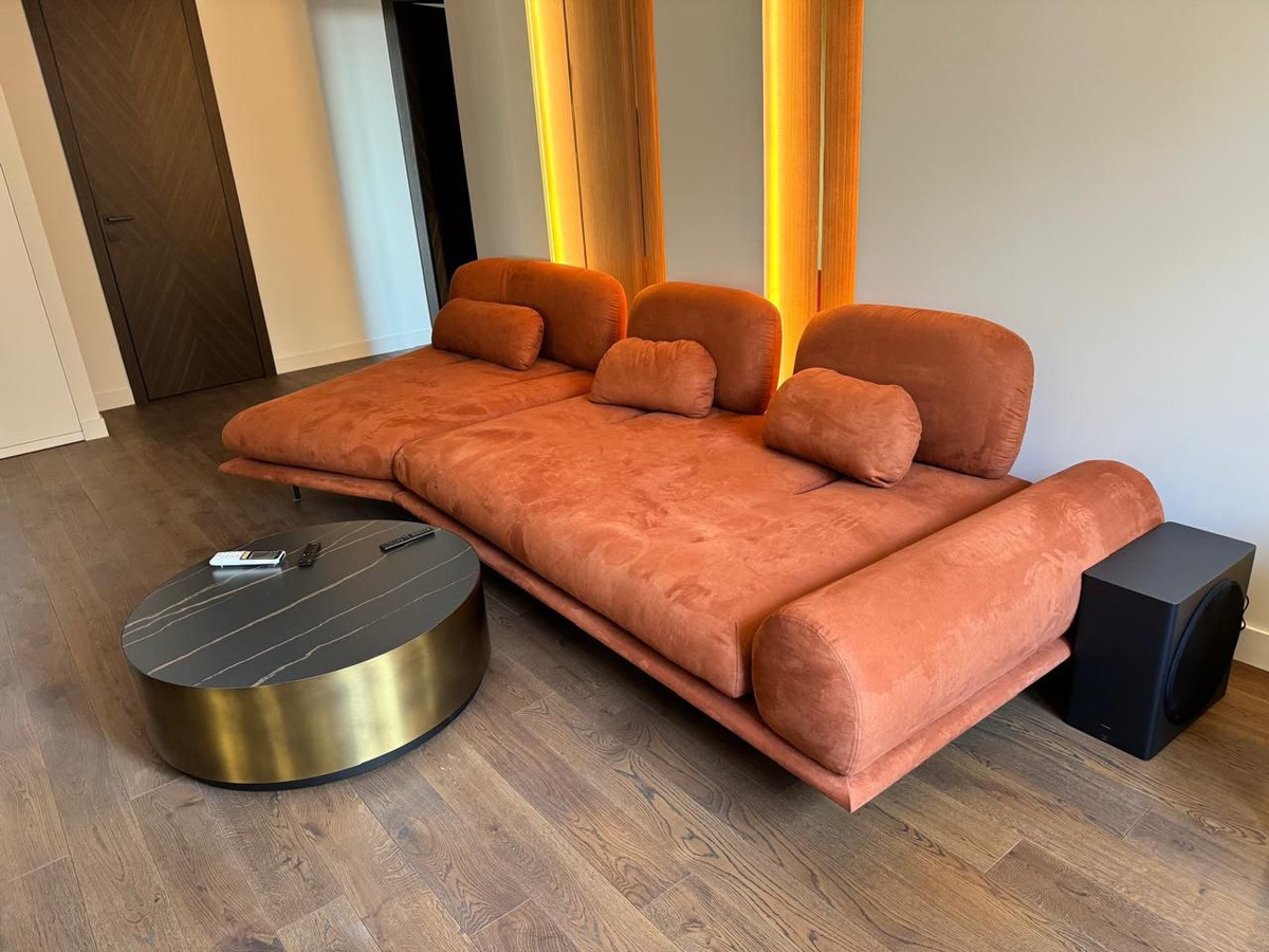 Фото от зпаказчика после монтажа