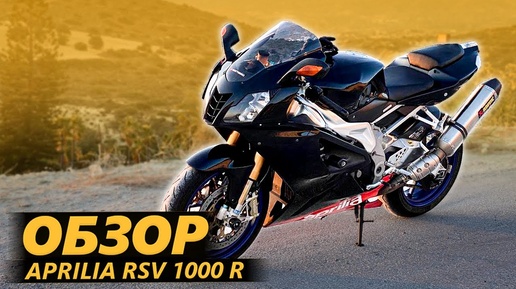 ОБЗОР Aprilia RSV 1000 R. На лицо ужасная, добрая внутри