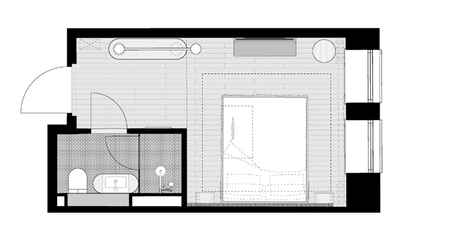 планировка номера категории SLEEPER ROOMS 