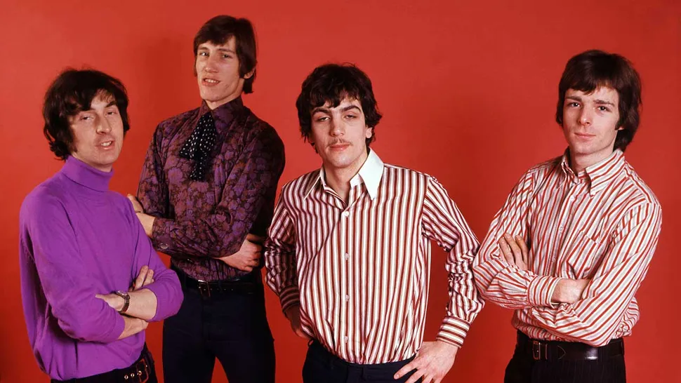 Pink Floyd в 1967 году: LR Nick Mason, Roger Waters, Syd Barrett, Richard Wright (Изображение предоставлено: Pictorial Press Ltd / Alamy Stock Photo)