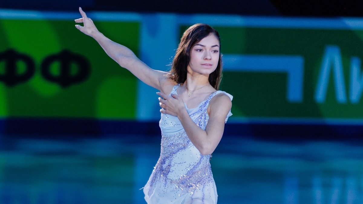    Фигуристка Аделия Петросян. Фото: Валерий ЗВОНАРЕВ, КП-Челябинск