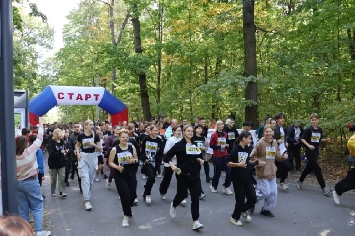    В Пензе прошел Всероссийский День бега «Кросс наций»