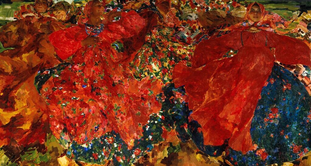 Ф.А. Малявин «Вихрь», 1906 © ГТГ