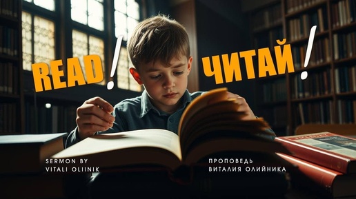 Читай! | Read! | Виталий Олийник | проповедь