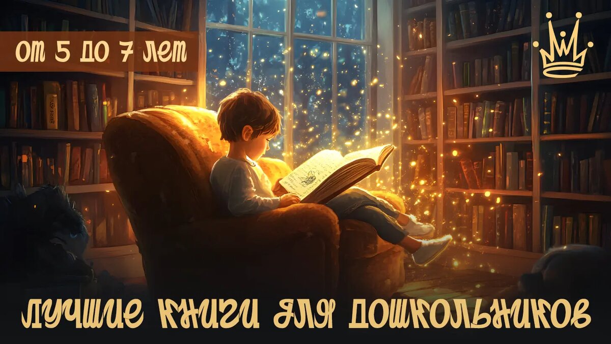 Лучшие книги для детей от 5 до 7 лет