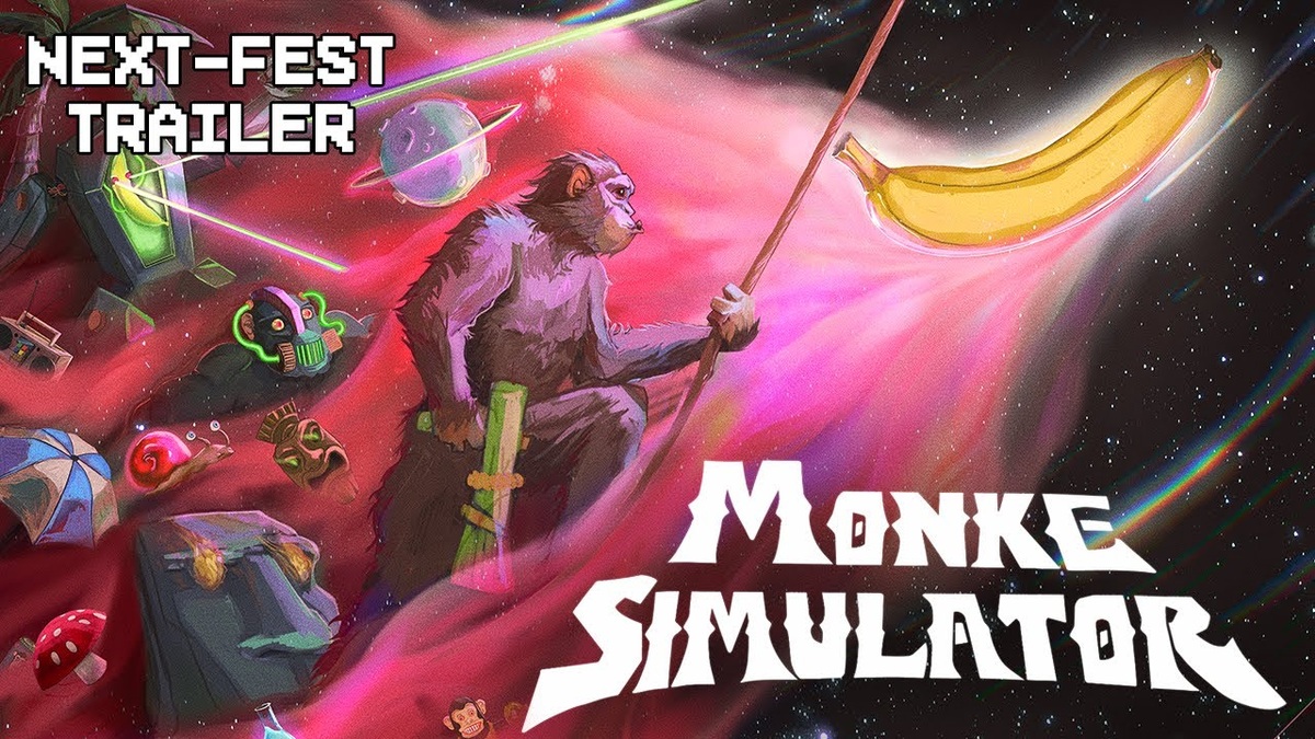 Игра Monke Simulator!