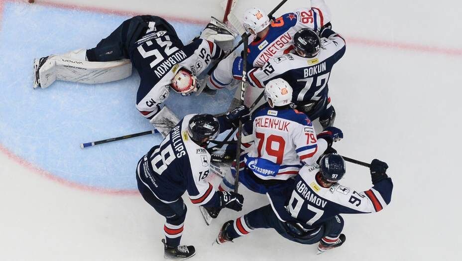    СКА победил торпедовцев из Нижнего Новгорода. Фото: Фото: ВК ХК «Торпедо»