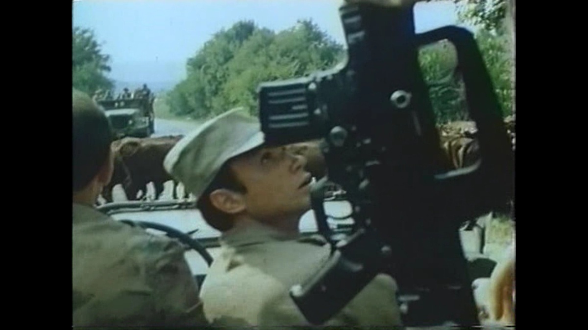 Немецкий автомат StG.44, переделанный в американский М16. Кадр из фильма