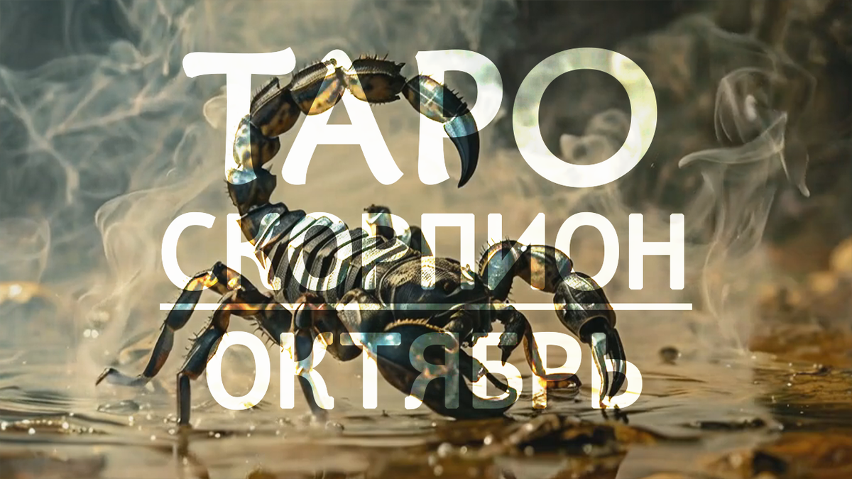 Прогноз таро для Скорпионов на октябрь 2024 года