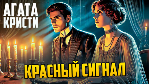 УВЛЕКАТЕЛЬНЫЙ ДЕТЕКТИВ! Агата Кристи - КРАСНЫЙ СИГНАЛ | Аудиокнига (Рассказ) | Читает Большешальский