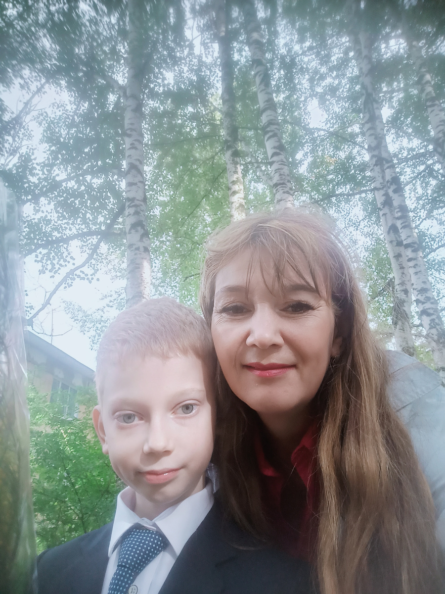 Сентябрь 2024. Я и Ярик. Фото из личного архива