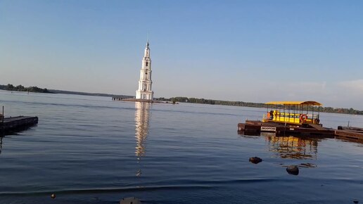 Дорога к колокольне ч.2. Новая набережная в Калязине. Резная 