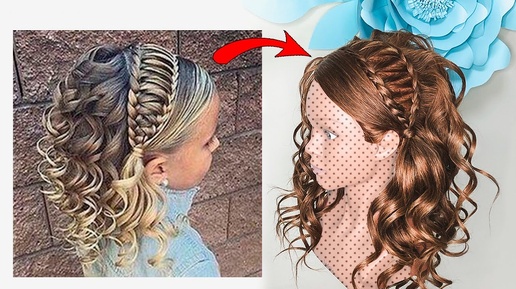 #Прически для Девочек в школу/садик. Peinados. Hairstyles for girls