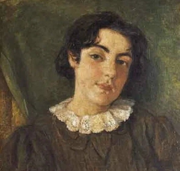 М. Шагинян. Фрагмент портрета, написанного Т. Гиппиус, сестрой поэтессы. 