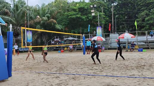 Kien Giang vs Can Tho 2 (Thien Phuong) Beach volleyball. Can Tho. Vietnam. 21/09/2024 evening