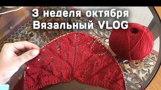 3 неделя ОКТЯБРЯ // Вязальный  VLOG