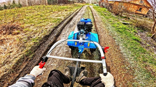 2024 Two-wheel tractor 0.27L - POV TEST DRIVE