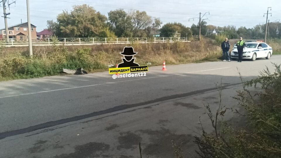    Место ДТП. Источник: t.me/incident22