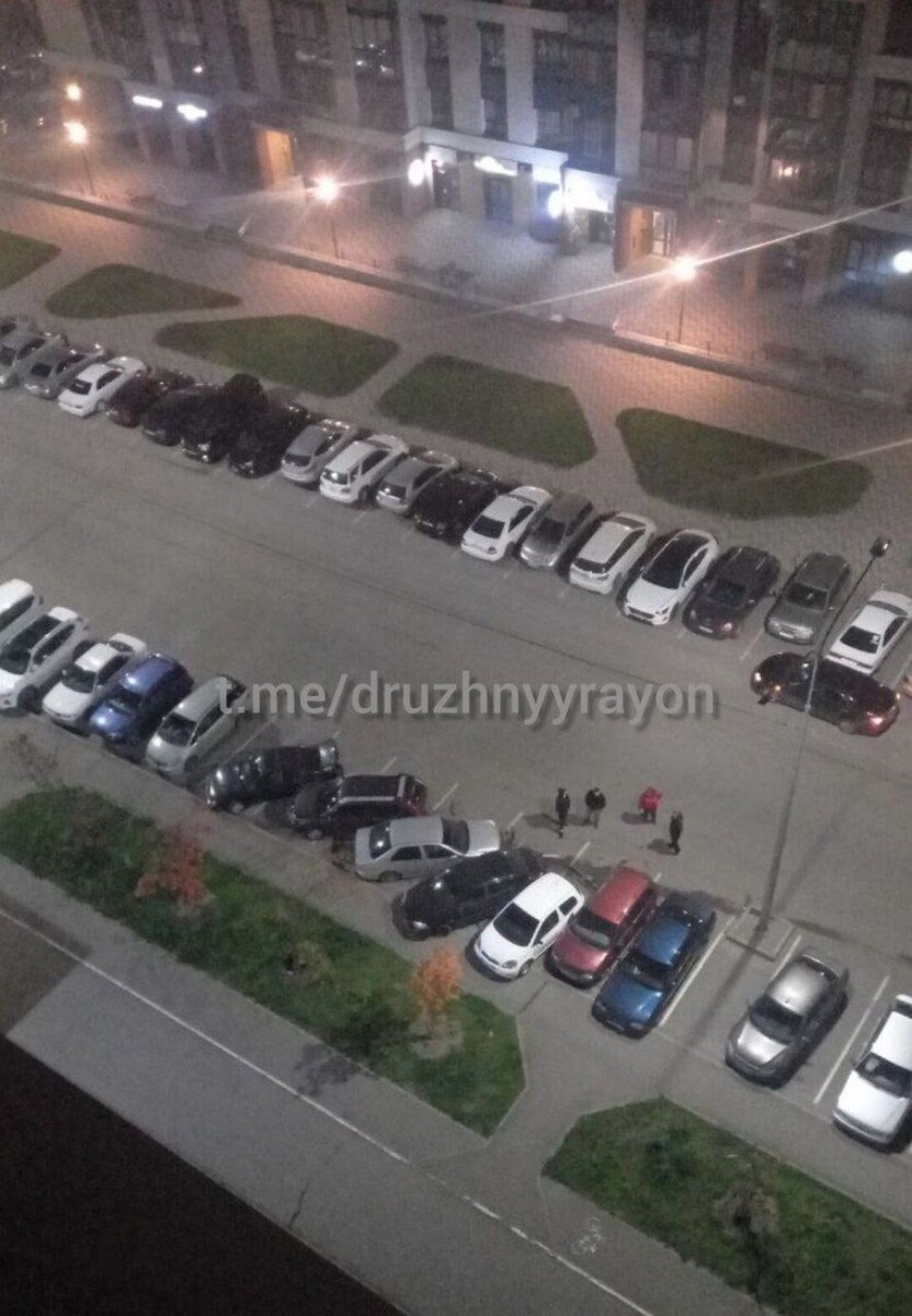    ДТП у ЖК "Краски". Источник: t.me/druzhnyyrayon