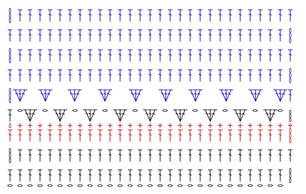 Схема к платью
