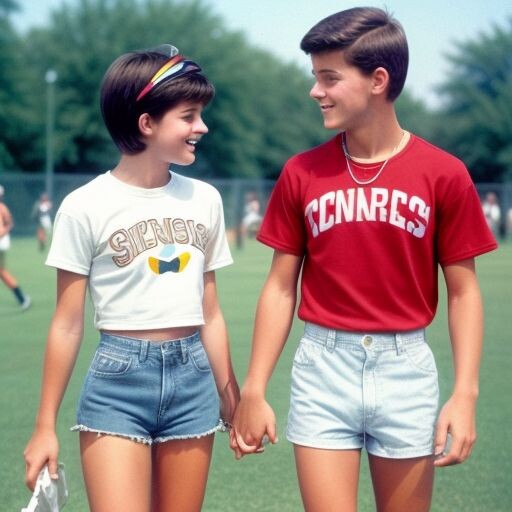 Пара, прогуливающаяся по улице, отлично демонстрирует, как можно стильно и прилично одеться в жаркую погоду