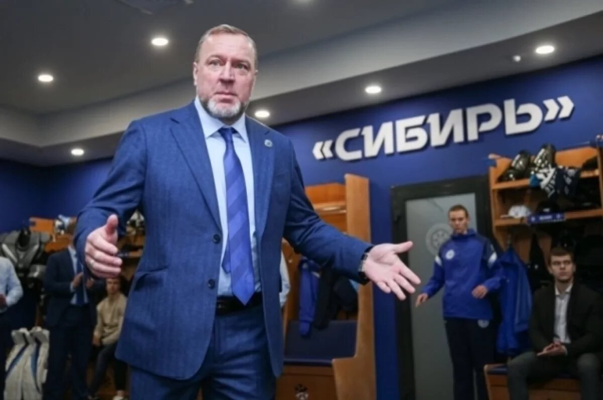    Тренер ХК «Сибирь» Епанчинцев рассказал, как удалось победить ХК «Спартак»