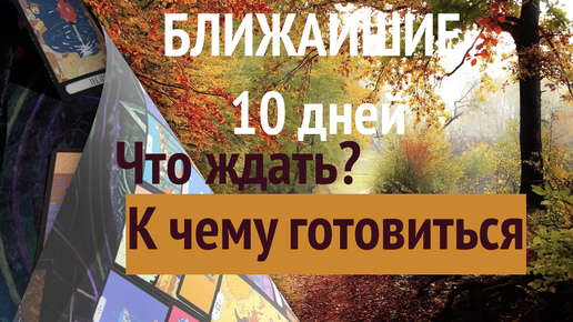 Descargar video: Гадание на 10 дней/Что будет?Чего ждать?Чего опасаться?/Таро прогноз