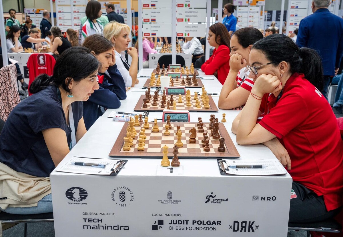 Женская сборная Армении на Всемирной шахматной олимпиаде
© Photo : press office of Armenian Chess Federation