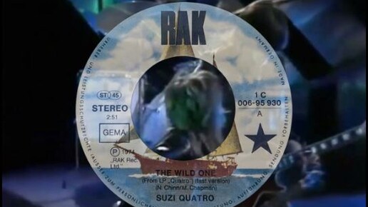 на вершине музыкальных чартов SUZI QUATRO - Thе Wild one