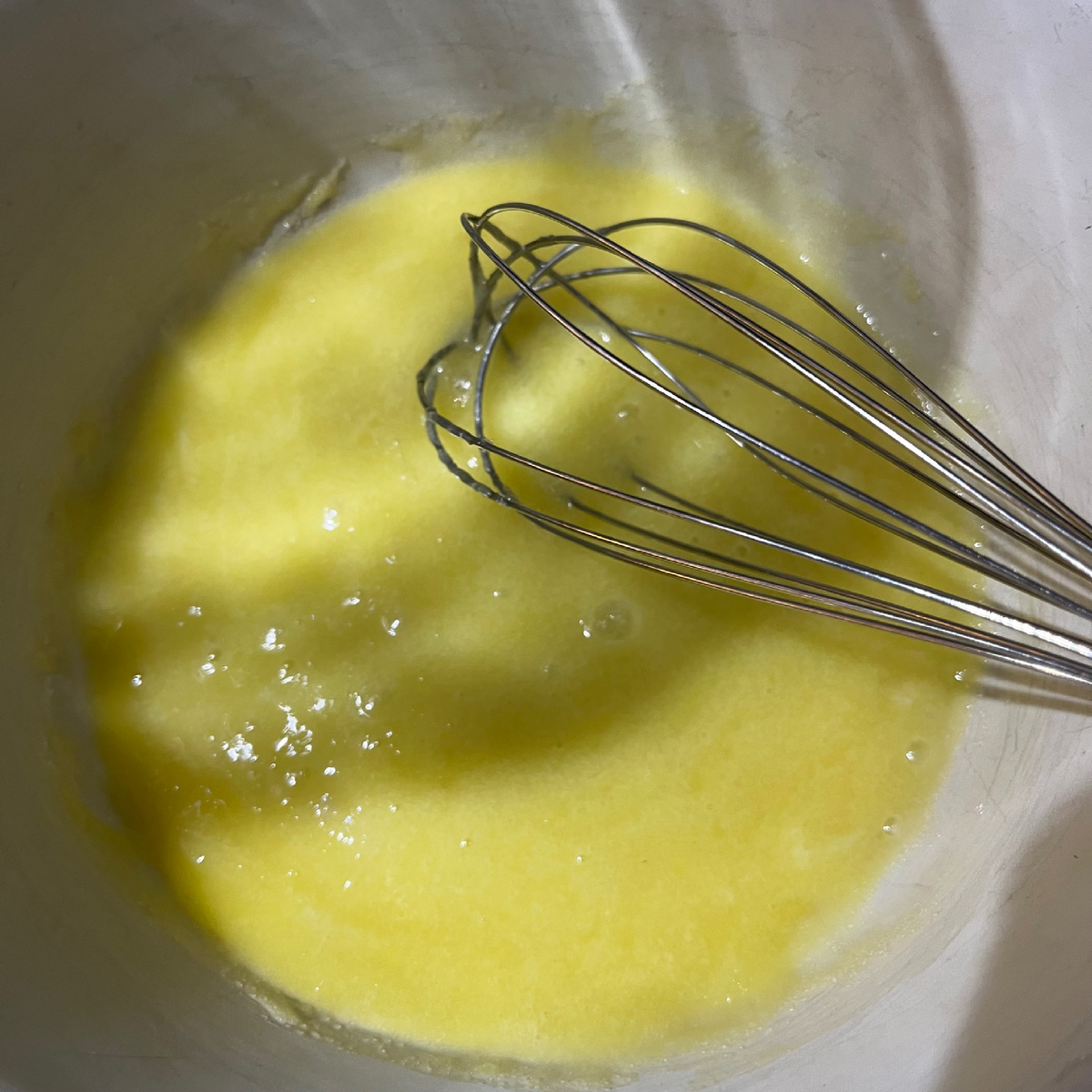 Желтки с сахаром